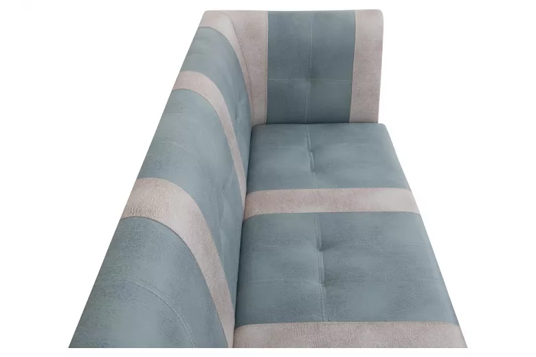 Купить Консул прямой с угловой спинкой Fulton mint / Fulton cream